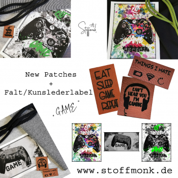 Patch / Aufnäher  - Game - Rund